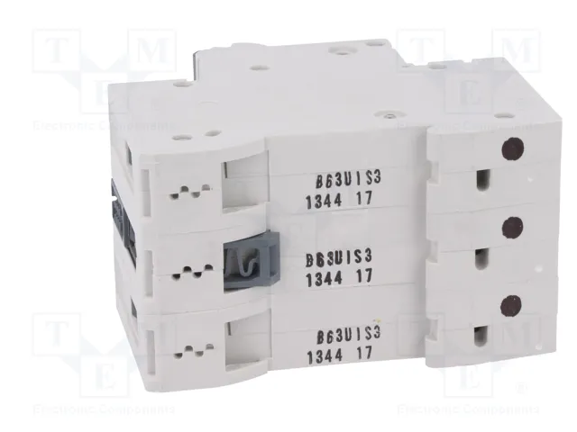 SIEMENS 5SL6363-6 Interruptor magnetotérmico 3 polos 63A Caract B SIEMENS 5SL6363-6 Interruptor magnetotérmico 3 polos 63A Caract B