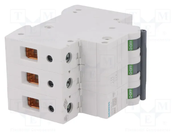 SIEMENS 5SL6363-6 Interruptor magnetotérmico 3 polos 63A Caract B SIEMENS 5SL6363-6 Interruptor magnetotérmico 3 polos 63A Caract B