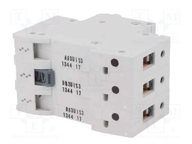 SIEMENS 5SL6363-6 Interruptor magnetotérmico 3 polos 63A Caract B SIEMENS 5SL6363-6 Interruptor magnetotérmico 3 polos 63A Caract B