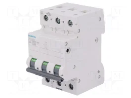 SIEMENS 5SL6363-6 Interruptor magnetotérmico 3 polos 63A Caract B