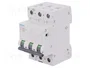SIEMENS 5SL6363-6 Interruptor magnetotérmico 3 polos 63A Caract B