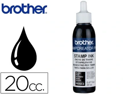 Brother Tinta para Reentintado Negro 20cc