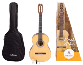 Pack de Guitarra Clásica Admira Alba 4/4 Serie Iniciación