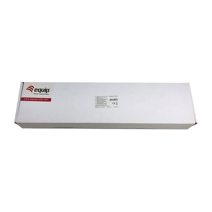EQUIP Patchpanel 16x RJ45 Cat5e 19 pulg FTP 1U Gris