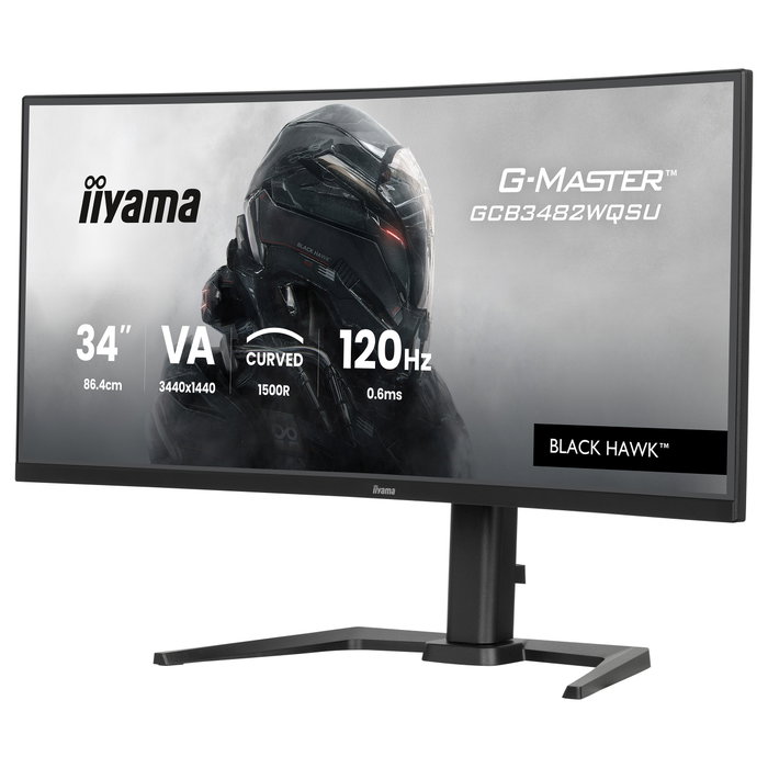 iiyama G-Master GCB3482WQSU-B1 Monitor Gaming Curvo 34 pulgadas UltraWide Quad HD iiyama G-Master GCB3482WQSU-B1 Monitor Gaming Curvo 34 pulgadas UltraWide Quad HD