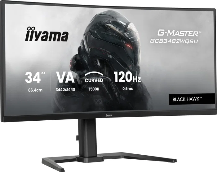 iiyama G-Master GCB3482WQSU-B1 Monitor Gaming Curvo 34 pulgadas UltraWide Quad HD iiyama G-Master GCB3482WQSU-B1 Monitor Gaming Curvo 34 pulgadas UltraWide Quad HD