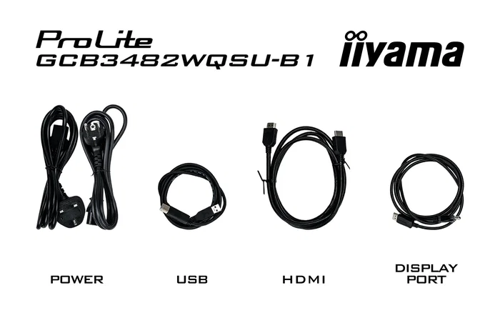 iiyama G-Master GCB3482WQSU-B1 Monitor Gaming Curvo 34 pulgadas UltraWide Quad HD iiyama G-Master GCB3482WQSU-B1 Monitor Gaming Curvo 34 pulgadas UltraWide Quad HD