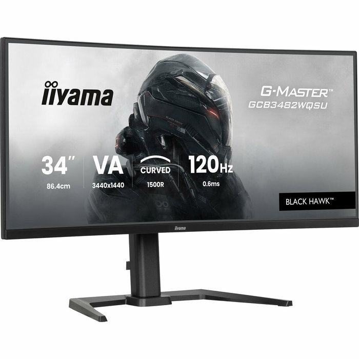 iiyama G-Master GCB3482WQSU-B1 Monitor Gaming Curvo 34 pulgadas UltraWide Quad HD iiyama G-Master GCB3482WQSU-B1 Monitor Gaming Curvo 34 pulgadas UltraWide Quad HD