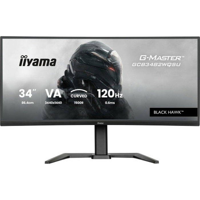 iiyama G-Master GCB3482WQSU-B1 Monitor Gaming Curvo 34 pulgadas UltraWide Quad HD iiyama G-Master GCB3482WQSU-B1 Monitor Gaming Curvo 34 pulgadas UltraWide Quad HD