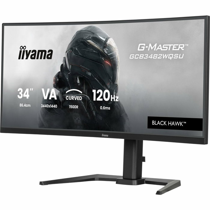 iiyama G-Master GCB3482WQSU-B1 Monitor Gaming Curvo 34 pulgadas UltraWide Quad HD iiyama G-Master GCB3482WQSU-B1 Monitor Gaming Curvo 34 pulgadas UltraWide Quad HD
