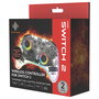 Deltaco Gaming GAM-198-T Controller 2 C Taste RGB Wireless Transparent Gamepad para Nintendo Switch, Switch 2, OLED, Android y PC con Bluetooth USB-C