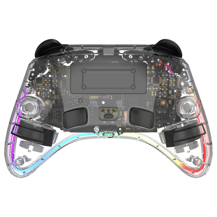 Deltaco Gaming Controller 2 C Taste RGB Transparente