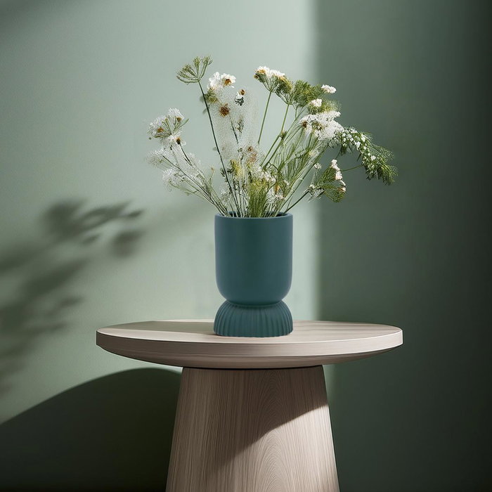 Jarrón Cerámico Nora Vinthera 11x18,5 cm (12 Unidades)