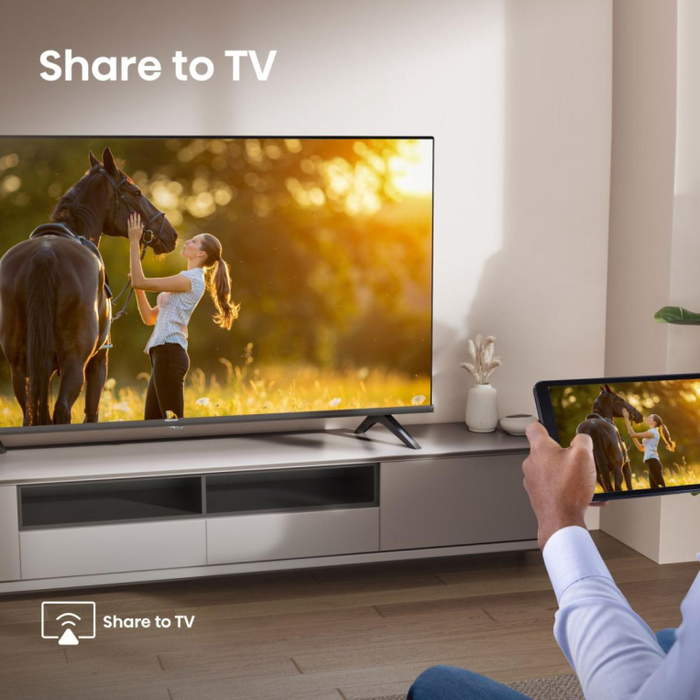 Hisense 32A4Q Smart TV HD 81,3 cm (32") DLED WiFi Bluetooth Negro con VIDAA, HDR, Modo Juego, 2x HDMI, Sintonizador DVB-T2/C/S2
