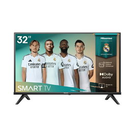 Hisense 32A4Q Televisor LED 32 Pulgadas HD Ready Smart TV VIDAA U8.5 con Diseño Sin Biseles y Modo Juego