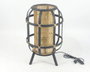 DKD Home Decor Lámpara de Sobremesa de Bambú Natural Marrón
