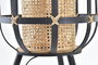 DKD Home Decor Lámpara de Sobremesa de Bambú Natural Marrón