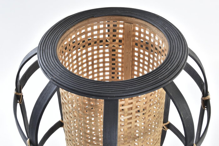 DKD Home Decor Lámpara de Sobremesa de Bambú Natural Marrón DKD Home Decor Lámpara de Sobremesa de Bambú Natural Marrón