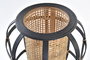 DKD Home Decor Lámpara de Sobremesa de Bambú Natural Marrón