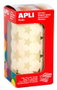 Apli Gomets Estrella Oro Metalizado 12,5mm y 19,5mm Rollo