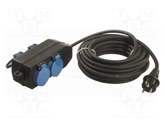 AS SCHWABE Prolongador de alimentación H05RR-F 3G1,5mm2 10m AS SCHWABE Prolongador de alimentación H05RR-F 3G1,5mm2 10m