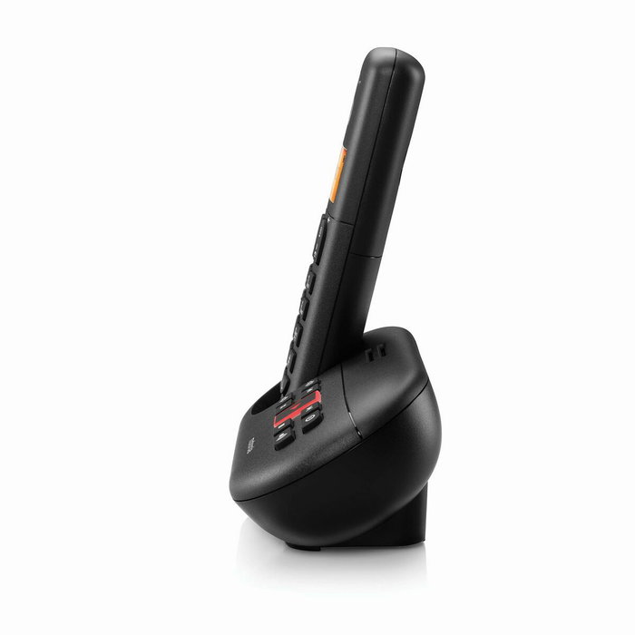 Motorola E211 Teléfono Inalámbrico DECT Digital Negro con Contestador Motorola E211 Teléfono Inalámbrico DECT Digital Negro con Contestador
