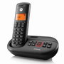 Motorola E211 Teléfono Inalámbrico DECT Digital Negro con Contestador