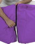 Atelier Del Sofa Puff Sofá Cama Pouf Morado para Jardín y Exterior 55cm Ancho x 40cm Alto x 180cm Largo