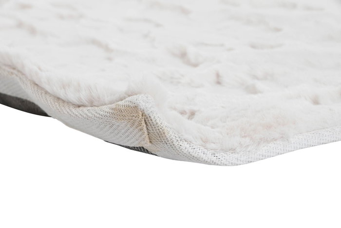 DKD Home Decor Alfombra Poliester Beige 175x95x3 cm
