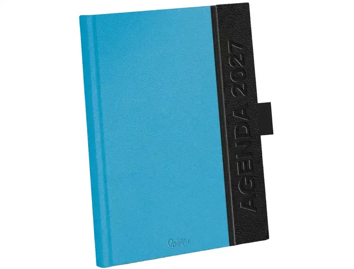 Liderpapel Agenda de oficina 2027 día por página A5 azul marino