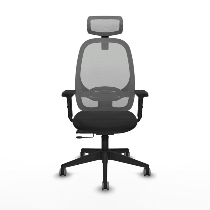 PIQUERAS Y CRESPO Silla de oficina Cilanco Negro y Gris PIQUERAS Y CRESPO Silla de oficina Cilanco Negro y Gris