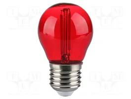 V-TAC Lámpara LED Roja E27 2W