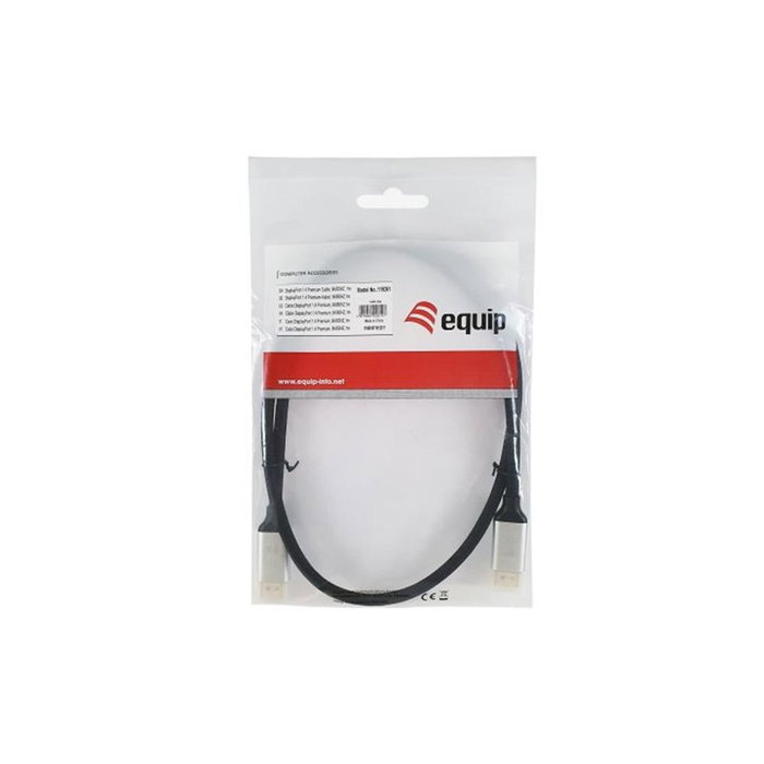 Equip cable displayport 1.4 m/m 1.0m 8k/60hz komp.hdcp premium