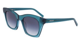 Dkny DK541S-430 Gafas de sol verde con cristal azul