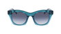 Dkny DK541S-430 Gafas de sol verde con cristal azul