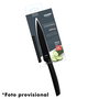Cook Concept Cuchillo Negro Hoja Acero Inoxidable 12 cm