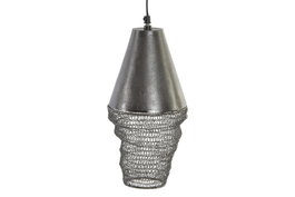 DKD Home Decor Marino chic 2018 Lámpara Techo Vintage Negra Metal 15 x 30 x 15 cm