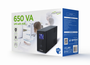 Gembird EG-UPS-031 650VA con pantalla LCD y 3 salidas AC