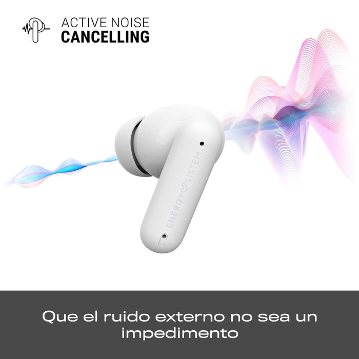 Auriculares Inalámbricos con Estuche de Carga Energy Sistem 459926 Blanco