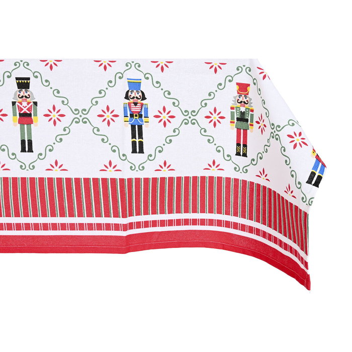 DKD Home Decor Set de Mantel de 9 Piezas Cascanueces para 8 Servicios