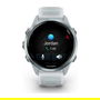 Garmin Forerunner 570 Reloj Inteligente GPS 42mm Aluminio Blanco, AMOLED Táctil, 8GB, 5ATM, Para Running, Ciclismo, Natación