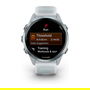 Garmin Forerunner 570 Reloj Inteligente GPS 42mm Aluminio Blanco, AMOLED Táctil, 8GB, 5ATM, Para Running, Ciclismo, Natación