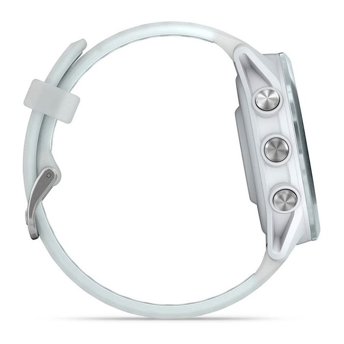 Garmin Forerunner 570 Reloj Inteligente GPS 42mm Aluminio Blanco, AMOLED Táctil, 8GB, 5ATM, Para Running, Ciclismo, Natación