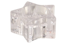 DKD Home Decor Decoracion Luminosa Basicos Transparente 6 x 3 x 6 cm 12 Unidades Led
