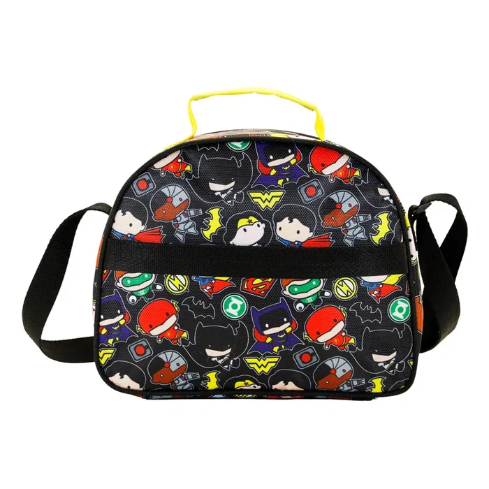 DC Comics Batman Bolsa Portamerienda 3D Chibi Isotérmico Infantil Amarillo 5L 26x20cm DC Comics Batman Bolsa Portamerienda 3D Chibi Isotérmico Infantil Amarillo 5L 26x20cm