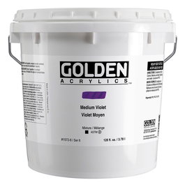 Golden Heavy Body Colores Acrílicos Violeta Medio 3.78 L