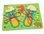Andreutoys Juego Enhebrar Hilar y Coser Didáctico 30x22,5x1,3cm