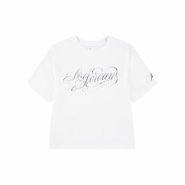 Camiseta de Manga Corta Infantil Jordan Jordan Air Ss Gfx Blanco