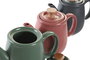 DKD Home Decor Tetera Lianfeng 21 Verde Rosa 12 x 16.5 x 23 cm (3 Unidades)