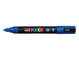 Posca Rotulador PC-5M Marcador de Pintura Punta Cónica Azul 1,8-2,5 mm